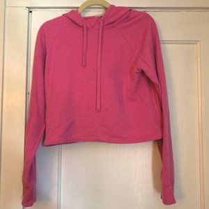 Cropped Pink Hoodie